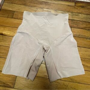 Women's Beige Shapewear Shorts